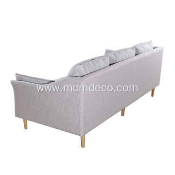 Modern Living Room Furniture Linen Antwerp Sofa